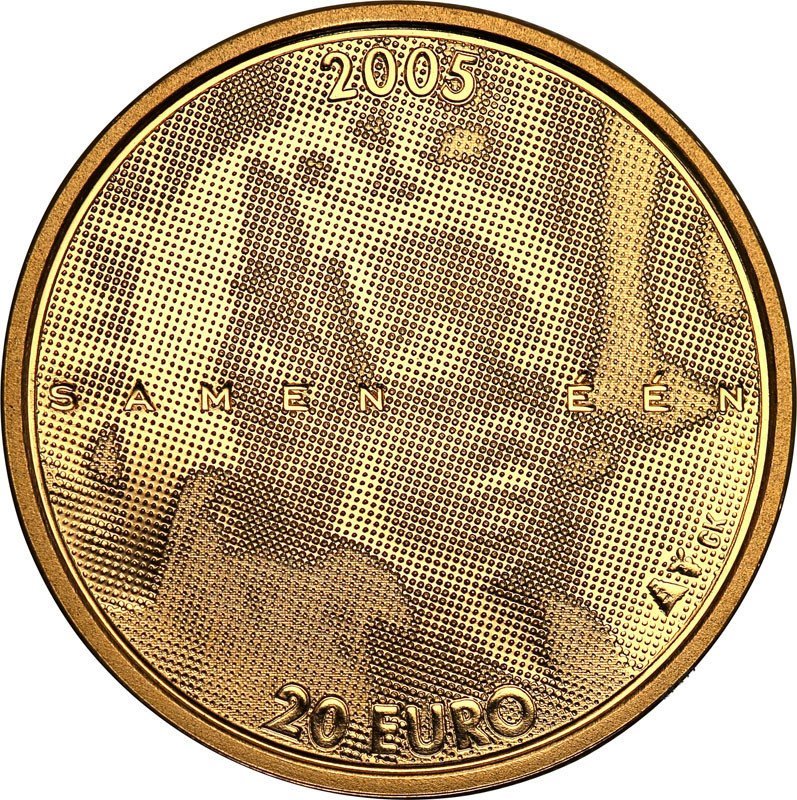 Holandia. 20 Euro 2005